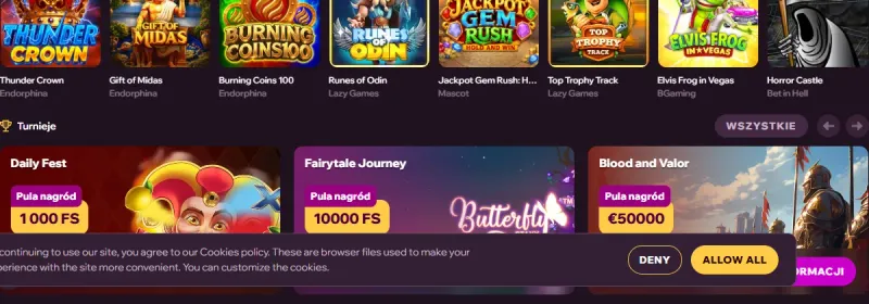 Kategorie gier GD4 Casino: play with bonus, instant, book, roulette, live games, popular